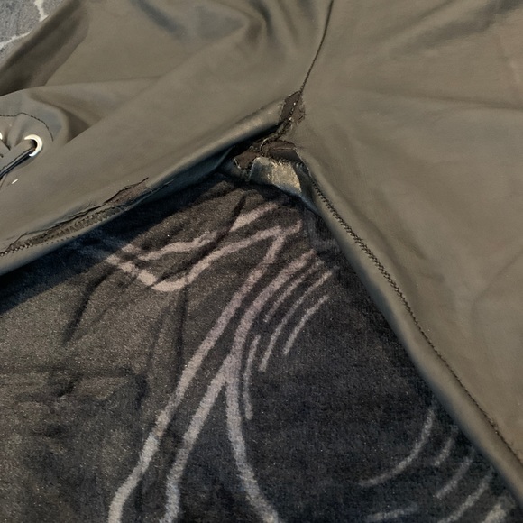 SOLD: DAMAGED- Killstar Lace up Leggings - Picture 2 of 4